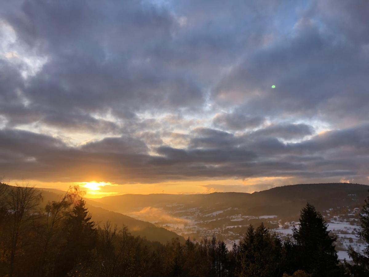 Le Gite Cozy De Bouvacote Avec Vue Panoramique Et Sauna Le Tholy Ngoại thất bức ảnh