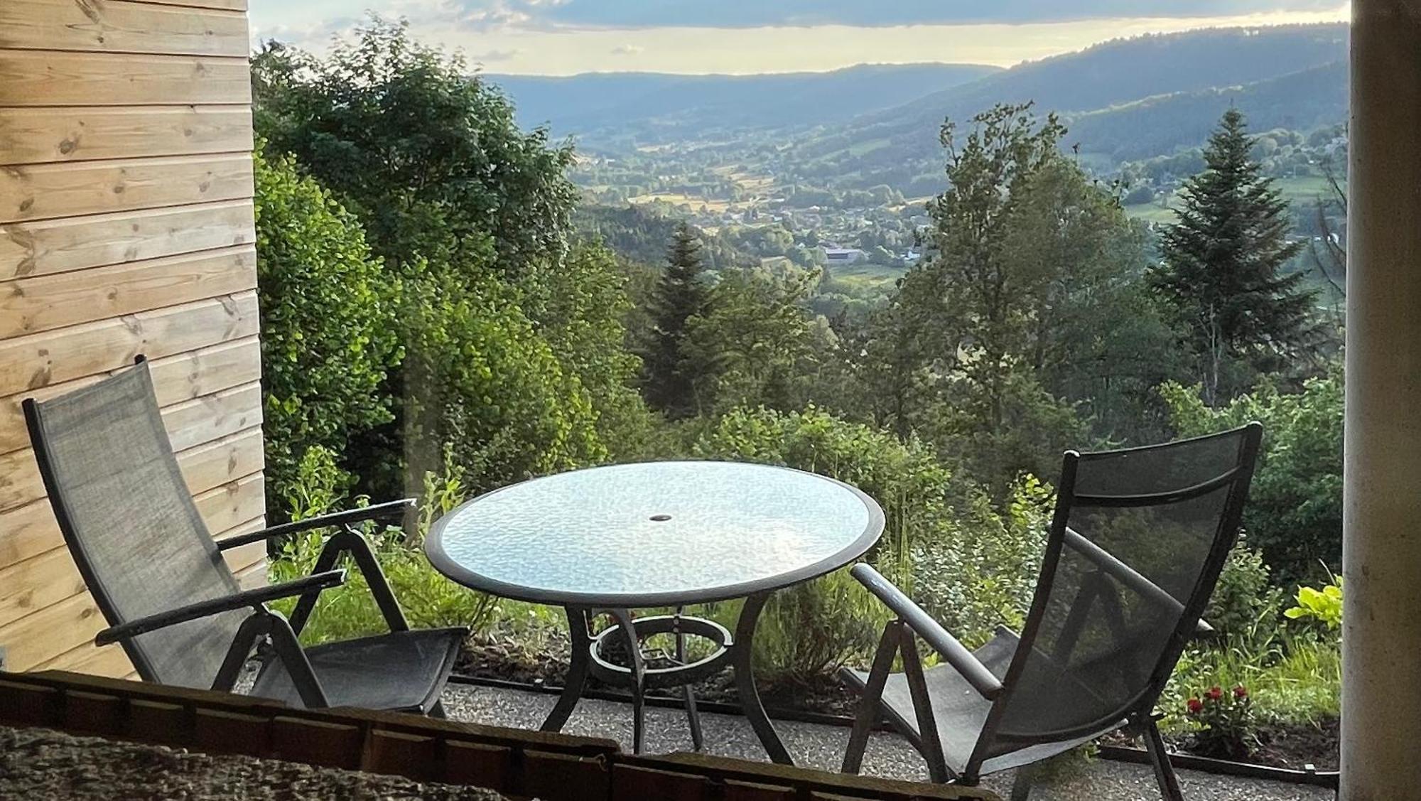 Le Gite Cozy De Bouvacote Avec Vue Panoramique Et Sauna Le Tholy Ngoại thất bức ảnh