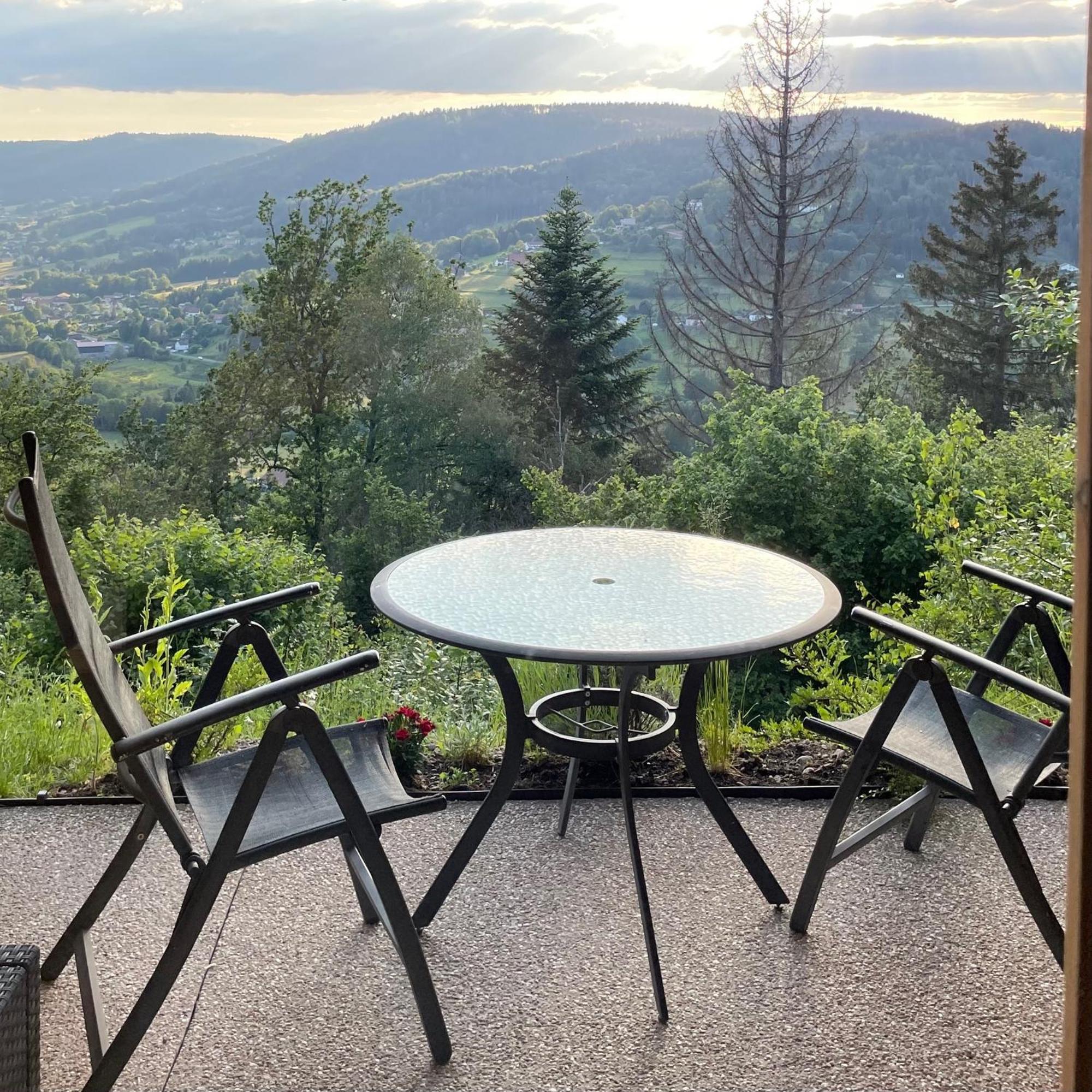 Le Gite Cozy De Bouvacote Avec Vue Panoramique Et Sauna Le Tholy Ngoại thất bức ảnh